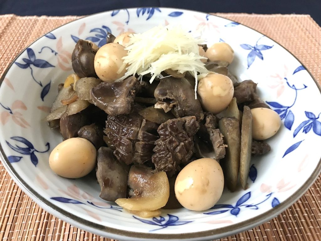 鳥モツ煮