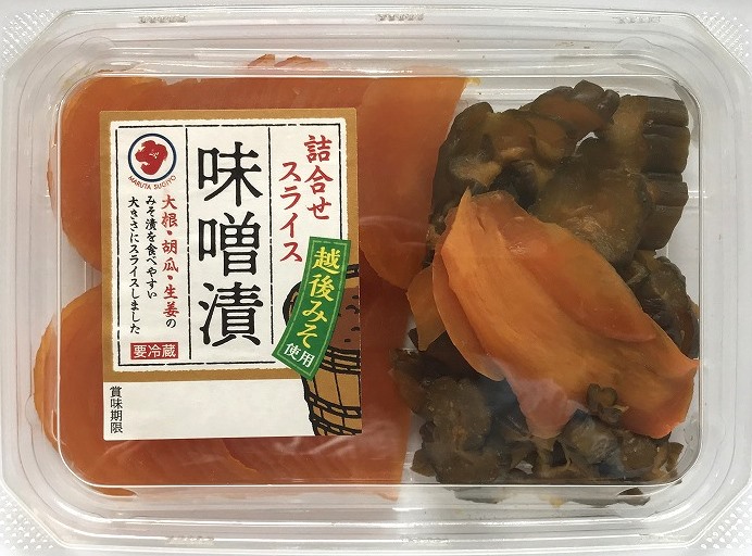 詰合せスライス味噌漬 150g – マルタスギヨ株式会社