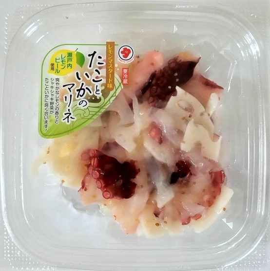 たこといかのマリネ__～レモンマスタード味～