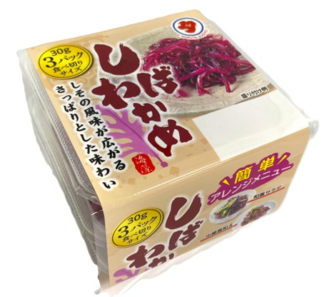 3連カップ　しばわかめ